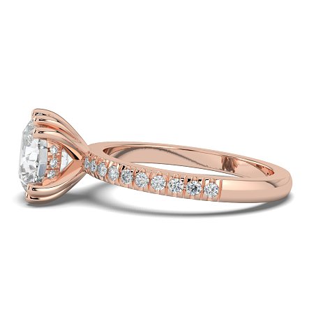 Ariel 4 Double Claws and Side Stones