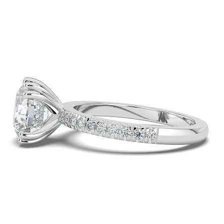 Ariel 4 Double Claws and Side Stones