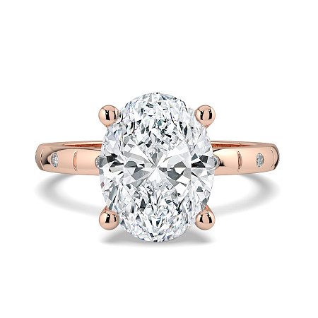 Ariel with Hammer set Diamonds on Band