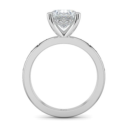Ariel with Hammer set Diamonds on Band
