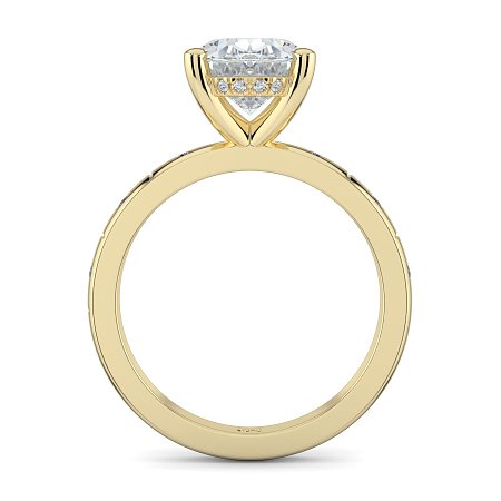 Ariel with Hammer set Diamonds on Band