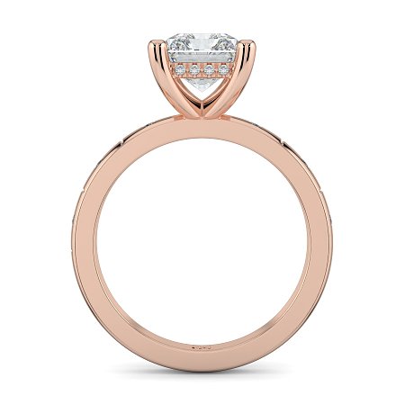 Ariel with Hammer set Diamonds on Band
