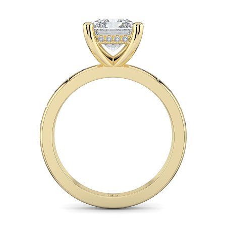 Ariel with Hammer set Diamonds on Band