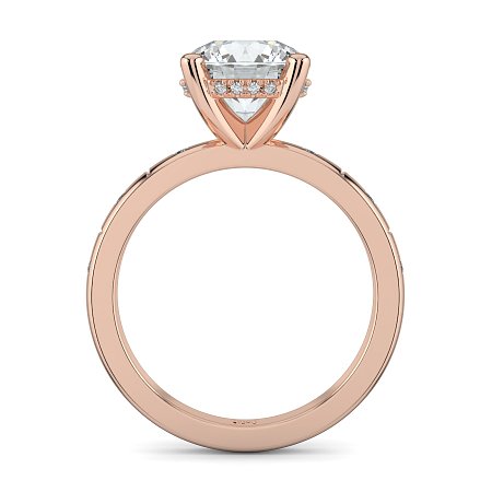 Ariel with Hammer set Diamonds on Band