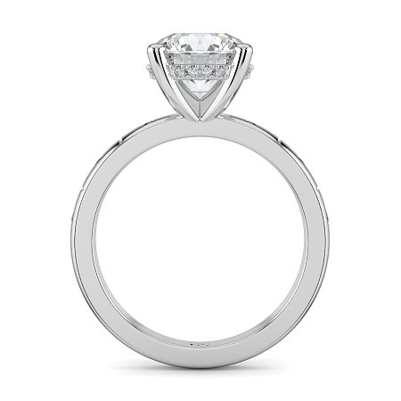 Ariel with Hammer set Diamonds on Band