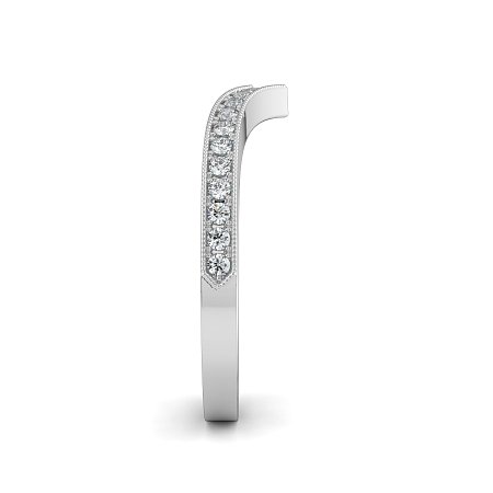 GSD V-Shaped Wedding ring