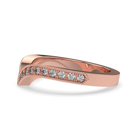 GSD V-Shaped Wedding ring