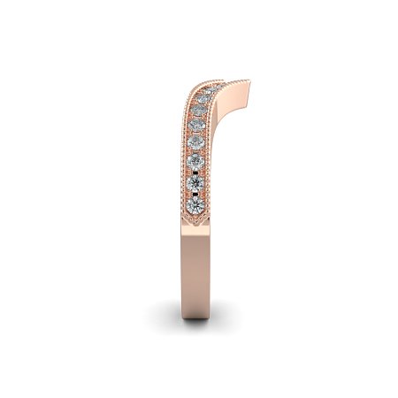GSD V-Shaped Wedding ring