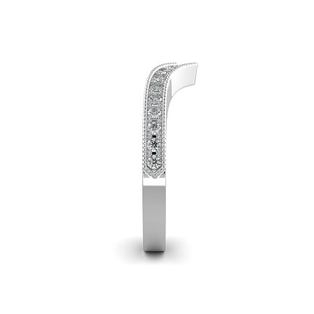 GSD V-Shaped Wedding ring