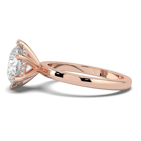 Ariel Engagement Ring with 6 Curved Claws
