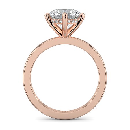 Ariel Engagement Ring with 6 Curved Claws