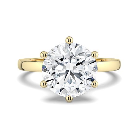 Ariel Engagement Ring with 6 Curved Claws
