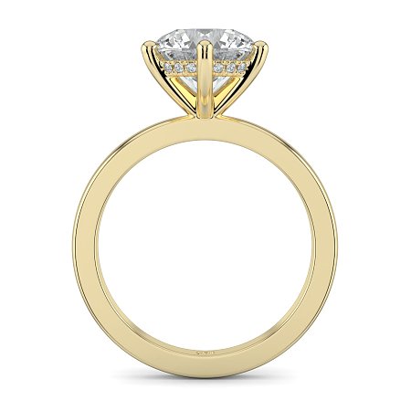 Ariel Engagement Ring with 6 Curved Claws