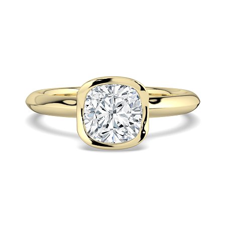 Selena Minimal Floating Central Diamond