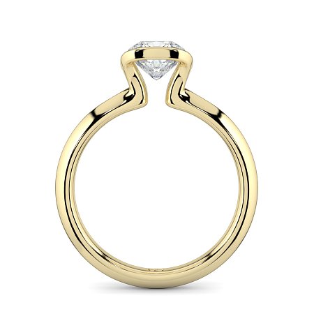 Selena Minimal Floating Central Diamond