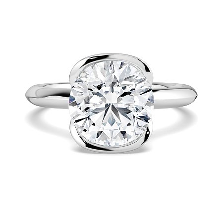 Selena Minimal Floating Central Diamond