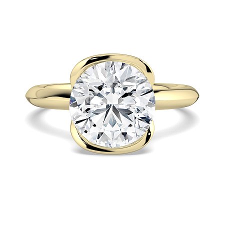 Selena Minimal Floating Central Diamond