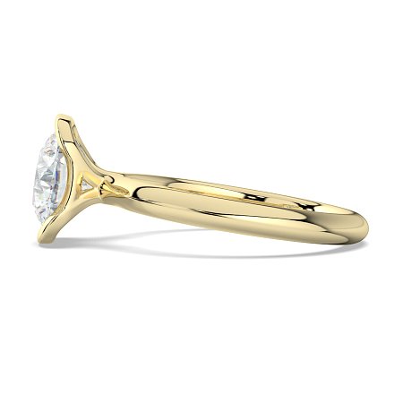 Selena Minimal Floating Central Diamond