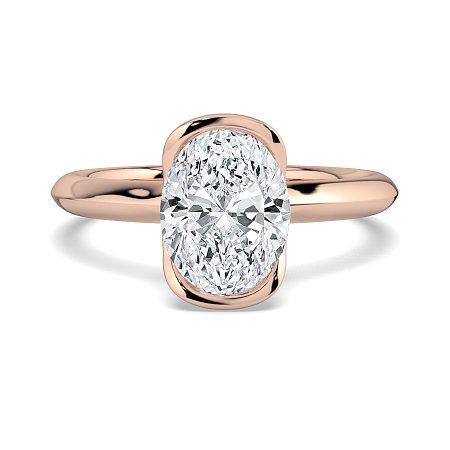 Selena Minimal Floating Central Diamond