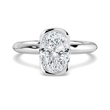 Selena Minimal Floating Central Diamond