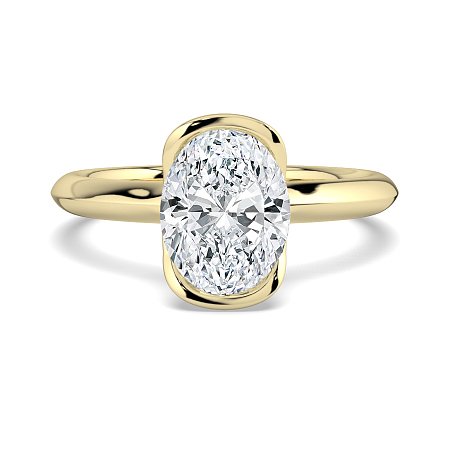 Selena Minimal Floating Central Diamond