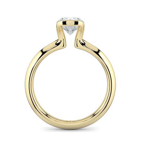 Selena Minimal Floating Central Diamond