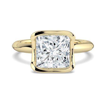 Selena Minimal Floating Central Diamond