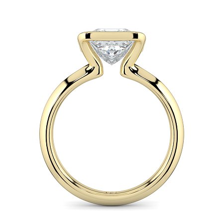 Selena Minimal Floating Central Diamond