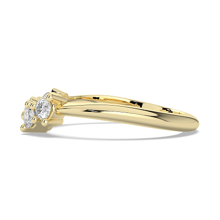 Cluster Lab-Grown Diamond Wedding Ring 0.10cts Total Weight