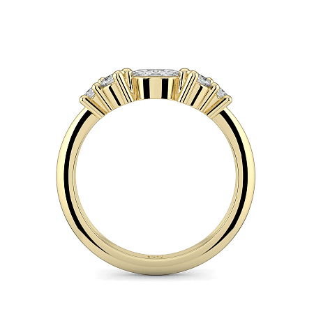 Cluster Lab-Grown Diamond Wedding Ring 0.10cts Total Weight