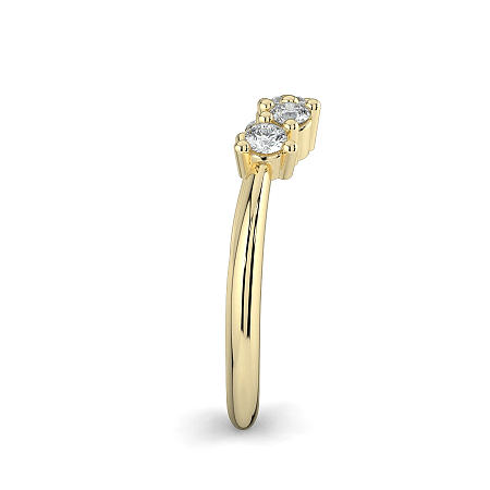 Cluster Lab-Grown Diamond Wedding Ring 0.10cts Total Weight