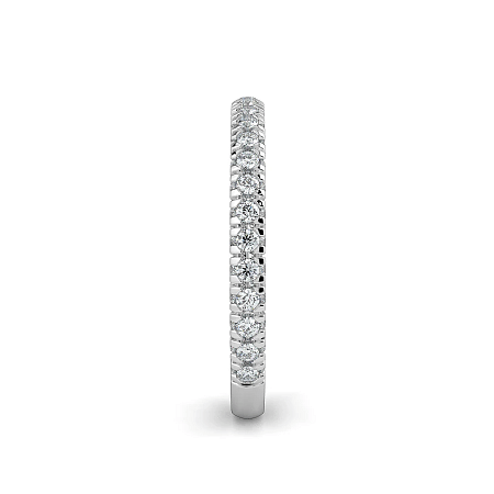 Cathedral Natural Diamond Wedding Ring 0.65cts Total Weight