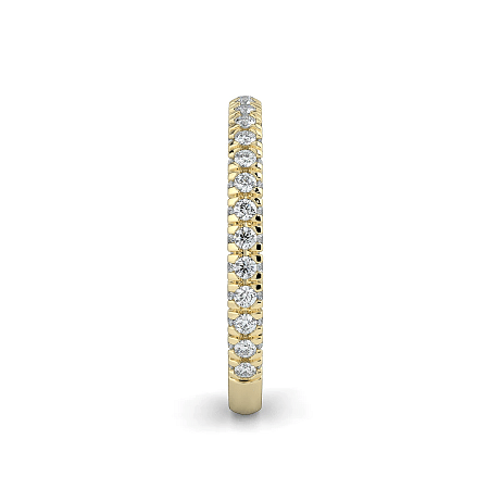 Cathedral Natural Diamond Wedding Ring 0.65cts Total Weight