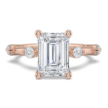 Ariel with Round Prong-Set on Band