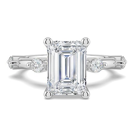Ariel with Round Prong-Set on Band