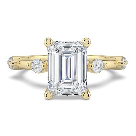 Ariel with Round Prong-Set on Band