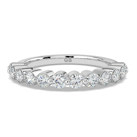 Ariel Natural Diamond Wedding Ring 0.60cts Total Weight