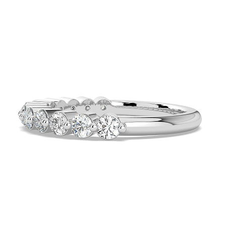 Ariel Natural Diamond Wedding Ring 0.60cts Total Weight