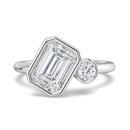 Selena Two Stones Assymetric