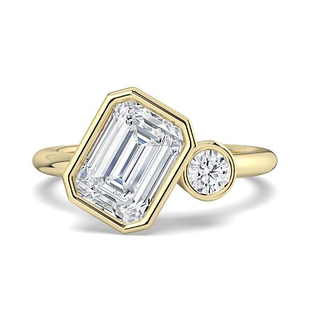 Selena Two Stones Assymetric