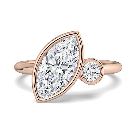 Selena Two Stones Assymetric