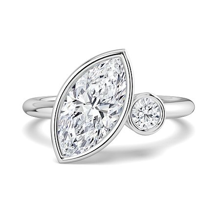 Selena Two Stones Assymetric