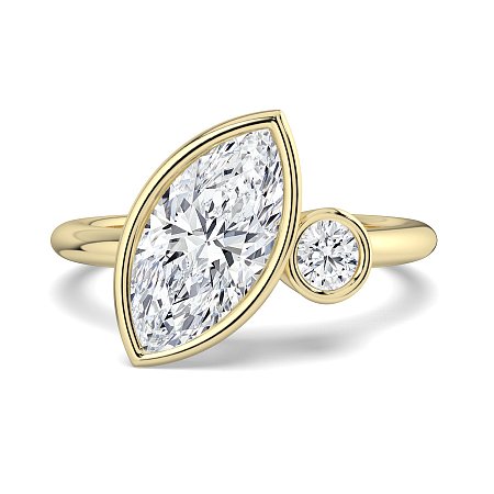 Selena Two Stones Assymetric