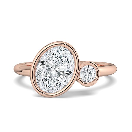 Selena Two Stones Assymetric