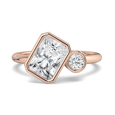 Selena Two Stones Assymetric