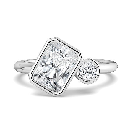 Selena Two Stones Assymetric