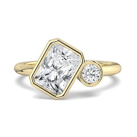 Selena Two Stones Assymetric