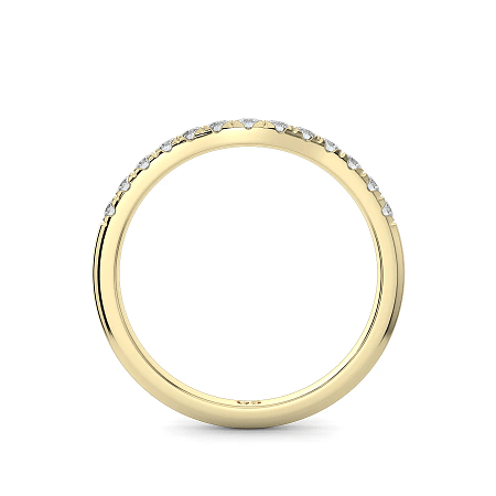 Pure Fancy Wedding Ring with Natural Diamonds 0.2ct Total Weight