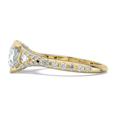 Cathedral with Diamonds on Split Band