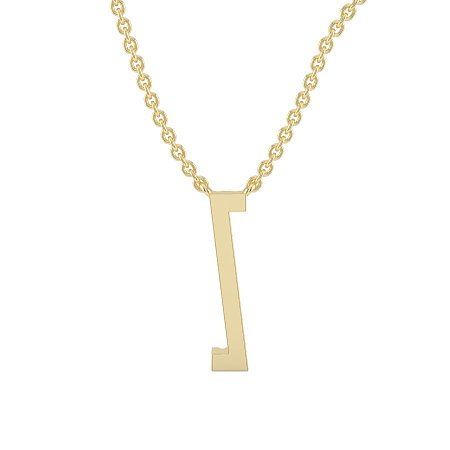 Z Eternal Initial Pendant with Lab-Grown Diamonds and Attached Chain 0.06cts